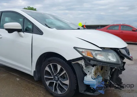 2015 Honda Civic Ex из США, поврежденный, VIN 2HGFB2F85FH530189